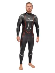 Гидрокостюм для триатлона AquaForce мужской 2мм голый/лайкра