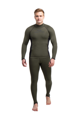 Гидрокостюм Лайкровый Олива для водных видов спорта Гидрокостюм Лайкровый Олива для водных видов спорта